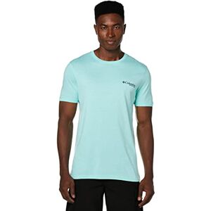 Columbia Apparel PFG Grafisk t-shirts, skjorta för män, Gulf Stream/Biber, storlek M Columbia Apparel PFG Grafisk t-shirts, skjorta för män, Gulf Stream/Biber, storlek M