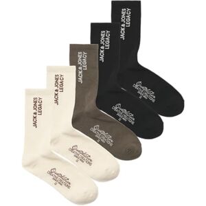 JACK & JONES Jacroar tennisstrumpor 5-pack, Falk, one size JACK & JONES Jacroar tennisstrumpor 5-pack, Falk, one size