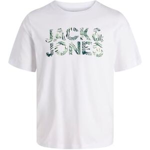 JACK & JONES Jjeff-logotyp Tee Ss Sn, Vit, L JACK & JONES Jjeff-logotyp Tee Ss Sn, Vit, L