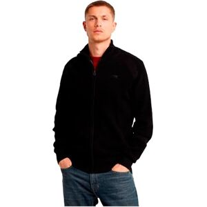 G-STAR RAW Detailed Zip Thru Knit, Svart (Dk Black D25746-c868-6484), M G-STAR RAW Detailed Zip Thru Knit, Svart (Dk Black D25746-c868-6484), M