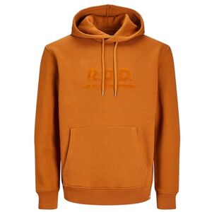 JACK & JONES Rddaiden Hood Sweat L/S Sn huvtröja, Karamellkafé, M JACK & JONES Rddaiden Hood Sweat L/S Sn huvtröja, Karamellkafé, M