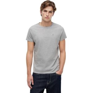 Tommy Jeans herr Tjm Xslim Jersey Tee Dm0dm04411 T-shirt, Grå (Lt Grey Htr), L Tommy Jeans herr Tjm Xslim Jersey Tee Dm0dm04411 T-shirt, Grå (Lt Grey Htr), L