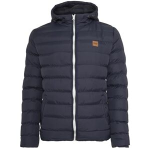 Urban Classics Herrjacka, Basic Bubble Jacket, vinterjacka för män med huva, finns i många färger, storlekar XS – 5XL, Nvy/Wht/Nvy, XL Urban Classics Herrjacka, Basic Bubble Jacket, vinterjacka för män med huva, finns i många färger, storlekar XS – 5XL, Nvy/Wht/Nvy, XL