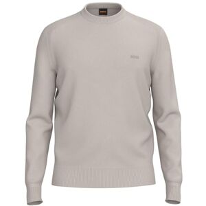 Boss Stickad tröja för män, Open Grey 070, S Boss Stickad tröja för män, Open Grey 070, S