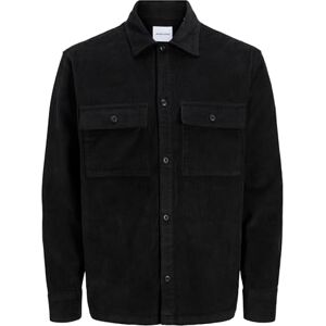 JACK & JONES Jjeperfect Corduroy Overshirt Ls Sn, svart, S JACK & JONES Jjeperfect Corduroy Overshirt Ls Sn, svart, S