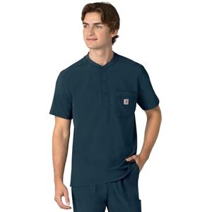 Carhartt Herrtopp Scrub Top, Marinblå, Medium Carhartt Herrtopp Scrub Top, Marinblå, Medium