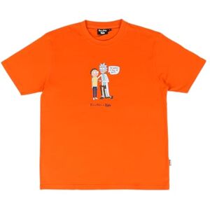 Tealer skridskoåkning eller die-Rick and Morty x tröja, orange, XS herr, 1 stycke, XS Tealer skridskoåkning eller die-Rick and Morty x tröja, orange, XS herr, 1 stycke, XS