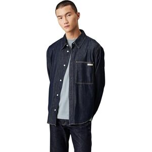 Calvin herr normal denimskjorta J30J326584 L/S skjorta, denim (denim mörk), S, Denim (denim mörk), S Calvin herr normal denimskjorta J30J326584 L/S skjorta, denim (denim mörk), S, Denim (denim mörk), S