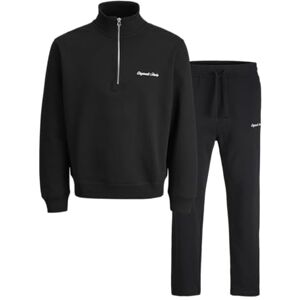 JACK & JONES Jornorrebro EMB Sweat High Neck Setpk MP, Svart, XS Herr, Svart, XS JACK & JONES Jornorrebro EMB Sweat High Neck Setpk MP, Svart, XS Herr, Svart, XS