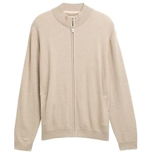 TOM TAILOR herrkofta, 38774 – Beige offwhite Twotone, M TOM TAILOR herrkofta, 38774 – Beige offwhite Twotone, M