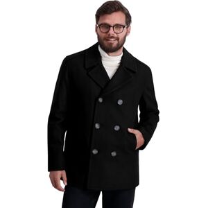 Nautica Men's Double Breasted Wool Peacoat,Jet Black,Medium Nautica Men's Double Breasted Wool Peacoat,Jet Black,Medium
