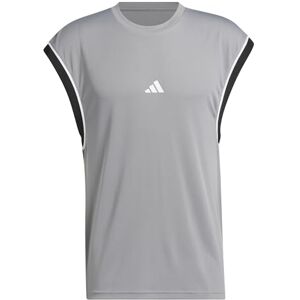 adidas herr Basketball All World Sleeveless Tank Shirt, grey three/black, L adidas herr Basketball All World Sleeveless Tank Shirt, grey three/black, L