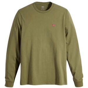 Levi's herr T-tröja Long-Sleeve Original Housemark Tee, Bluish Olive, M Levi's herr T-tröja Long-Sleeve Original Housemark Tee, Bluish Olive, M