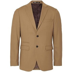 SELECTED HOMME Man Blazer vävd, Kamel, 52 SELECTED HOMME Man Blazer vävd, Kamel, 52
