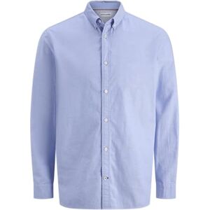 JACK & JONES Jjoxford Detail Shirt Ls, Kashmirblå, M JACK & JONES Jjoxford Detail Shirt Ls, Kashmirblå, M