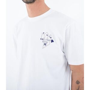 Hurley Kortärmad T-shirt herr Kai Lenny Hawaii vit Hurley Kortärmad T-shirt herr Kai Lenny Hawaii vit