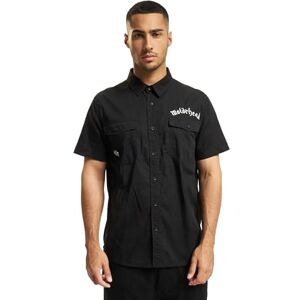 Brandit Bastards – Roadstar kortärmad herrskjorta, svart band, band, Svart, M Brandit Bastards – Roadstar kortärmad herrskjorta, svart band, band, Svart, M