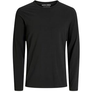 JACK & JONES Herr NOOS JJEBASIC O-NECK TEE L/S NOOS Långärmad T-Shirt, Svart, M JACK & JONES Herr NOOS JJEBASIC O-NECK TEE L/S NOOS Långärmad T-Shirt, Svart, M