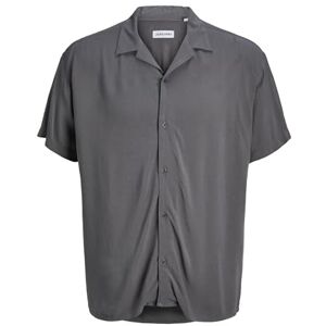 JACK & JONES Herr Jjejeff Solid Resort skjorta S/S Sn kortärmad, Slottssten, XXL JACK & JONES Herr Jjejeff Solid Resort skjorta S/S Sn kortärmad, Slottssten, XXL