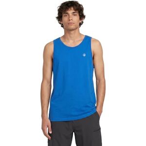 Volcom Solid Heather Tank T-shirt för män, Stormblå, L Volcom Solid Heather Tank T-shirt för män, Stormblå, L