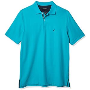 Nautica Men's Classic Fit Short Sleeve Solid Performance Deck Polo Shirt, tropic wave, 6X Big Nautica Men's Classic Fit Short Sleeve Solid Performance Deck Polo Shirt, tropic wave, 6X Big