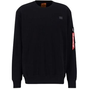 Alpha Industries X-Fit Label Sweatshirt för män Black Alpha Industries X-Fit Label Sweatshirt för män Black