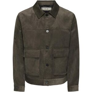 Only & Sons Onslance Cord jacka OTW, Major Brown, l, Stor brun, L Only & Sons Onslance Cord jacka OTW, Major Brown, l, Stor brun, L