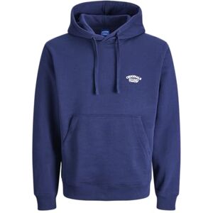 JACK & JONES Jorgreene varumärke sweat Hood Ch, Ocean Cavern, XS JACK & JONES Jorgreene varumärke sweat Hood Ch, Ocean Cavern, XS