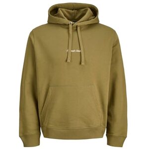JACK & JONES Jornorrebro Emb Sweat Hood Noos, oliv drab, XS JACK & JONES Jornorrebro Emb Sweat Hood Noos, oliv drab, XS