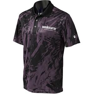 Unicorn Dart-skjorta Pro-Tech Camo Cool andningsbar mjuk känsla mikronät 3-tuk polyester svart krage och vit enhörningslogotyp Finns i 5 färger och storlekar S till XXXXL Unicorn Dart-skjorta Pro-Tech Camo Cool andningsbar mjuk känsla mikronät 3-tuk polyester svart krage och vit enhörningslogotyp Finns i 5 färger och storlekar S till XXXXL