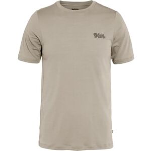 Fjällräven Abisko ull logo SS T-shirt, Light Fossil, L, Lätt fossil, L Fjällräven Abisko ull logo SS T-shirt, Light Fossil, L, Lätt fossil, L