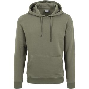 Urban Classics Huvtröja för män, basic sweat hoodie, OLIV, M Urban Classics Huvtröja för män, basic sweat hoodie, OLIV, M