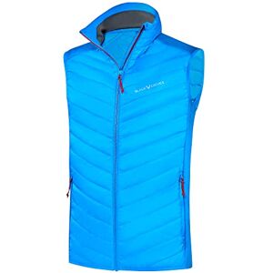 Black Crevice Hybrid väst för män I sportväst för män i olika färger och storlekar I Outdoor-väst I isolerande och ventilerande herrväst med ståkrage I ärmlös väst, ljusblå/röd, XXL Black Crevice Hybrid väst för män I sportväst för män i olika färger och storlekar I Outdoor-väst I isolerande och ventilerande herrväst med ståkrage I ärmlös väst, ljusblå/röd, XXL