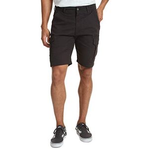 Wrangler Authentics mens Classic Relaxed Fit Stretch Cargo Shorts, Black Twill, 54 US Wrangler Authentics mens Classic Relaxed Fit Stretch Cargo Shorts, Black Twill, 54 US