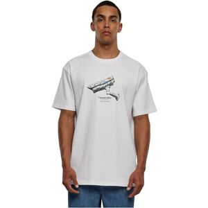 Herr T-shirt CCTV Oversize Tee White M, Vit, M Herr T-shirt CCTV Oversize Tee White M, Vit, M