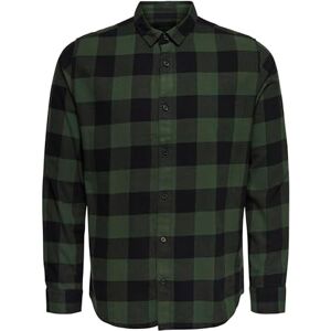 Only & Sons herrskjorta ONSGUDMUND skjorta, Grön (Forest Night Forest Night), XXL Only & Sons herrskjorta ONSGUDMUND skjorta, Grön (Forest Night Forest Night), XXL