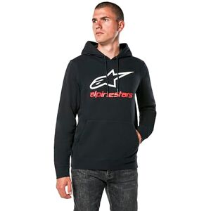 Alpinestars Always Hoodie V3 Sweatshirt Herr Huvtröja Svart/Vit/Röd L, Svart/vit/röd, L Alpinestars Always Hoodie V3 Sweatshirt Herr Huvtröja Svart/Vit/Röd L, Svart/vit/röd, L