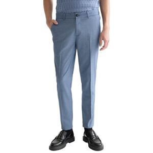 Scotch & Soda Mott Chino fritidsbyxor, Pageant Blue Melange 401, W36/L32 herr Scotch & Soda Mott Chino fritidsbyxor, Pageant Blue Melange 401, W36/L32 herr