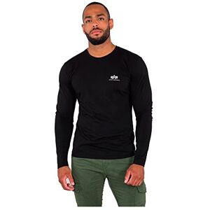 Alpha Industries Basic LS Small Logo Långärmad för män Black Alpha Industries Basic LS Small Logo Långärmad för män Black