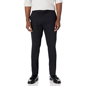 Amazon Essentials Herr Slim-Fit Skrynkelbeständig platt framsida stretch Chino byxa, svart, 32 B x 33 L Amazon Essentials Herr Slim-Fit Skrynkelbeständig platt framsida stretch Chino byxa, svart, 32 B x 33 L