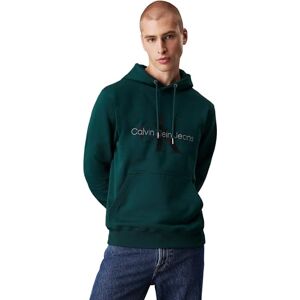 Calvin jeans herr SEASONAL MONOLOGO REGULAR HOODIE J30J320805, pullover huvtröja, grön, 6XL, Grön (Ponderosa Tall), 6XL stor Calvin jeans herr SEASONAL MONOLOGO REGULAR HOODIE J30J320805, pullover huvtröja, grön, 6XL, Grön (Ponderosa Tall), 6XL stor