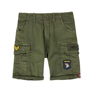 Alpha Industries Crew Short Patch Cargo för barn Dark Olive Alpha Industries Crew Short Patch Cargo för barn Dark Olive