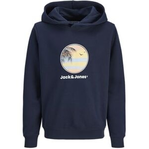 JACK & JONES Jjperry Sweat Hood Jnr, marinblå blazer, 140 JACK & JONES Jjperry Sweat Hood Jnr, marinblå blazer, 140