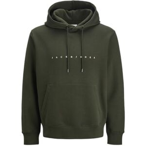 JACK & JONES Jjestar Jj Sweat Hood Noos Pls Huvtröja, Duffelväska, 5XL JACK & JONES Jjestar Jj Sweat Hood Noos Pls Huvtröja, Duffelväska, 5XL