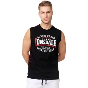 Lonsdale London män Slim Fit Tank Top St.agnes SVART XX-L Lonsdale London män Slim Fit Tank Top St.agnes SVART XX-L