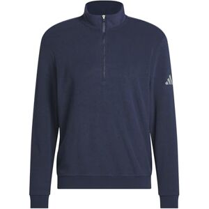 adidas För Män MENS ULTIMATE365 TERRY CLOTH QUARTER ZIP PULLOVER, collegiate navy, M adidas För Män MENS ULTIMATE365 TERRY CLOTH QUARTER ZIP PULLOVER, collegiate navy, M