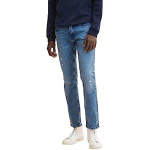TOM TAILOR Denim Herr jeans 202212 Piers Slim, 10122 Destroyed Light Stone Blue Denim, 36W / 36L TOM TAILOR Denim Herr jeans 202212 Piers Slim, 10122 Destroyed Light Stone Blue Denim, 36W / 36L