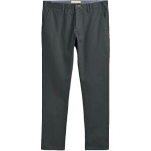 GANT Herr slim Tp chinos klassiska byxor, Antracit, 30W / 32L GANT Herr slim Tp chinos klassiska byxor, Antracit, 30W / 32L