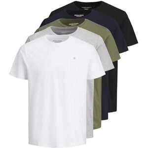 JACK & JONES JORJXJ TEE SS CREW NECK 5MP T-Shirt, Flerfärgad, M JACK & JONES JORJXJ TEE SS CREW NECK 5MP T-Shirt, Flerfärgad, M