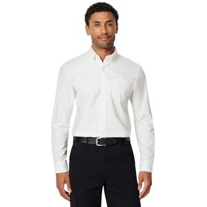 Amazon Essentials Herr Slim-Fit långärmad ficka Oxford skjorta, vit, Large Amazon Essentials Herr Slim-Fit långärmad ficka Oxford skjorta, vit, Large